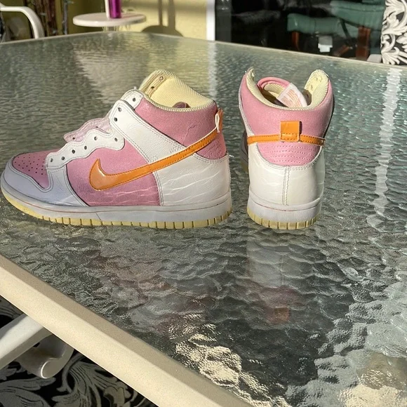 Nike Shoes Nike Dunk High Easter Egg Melon Perfect Pink Lemon